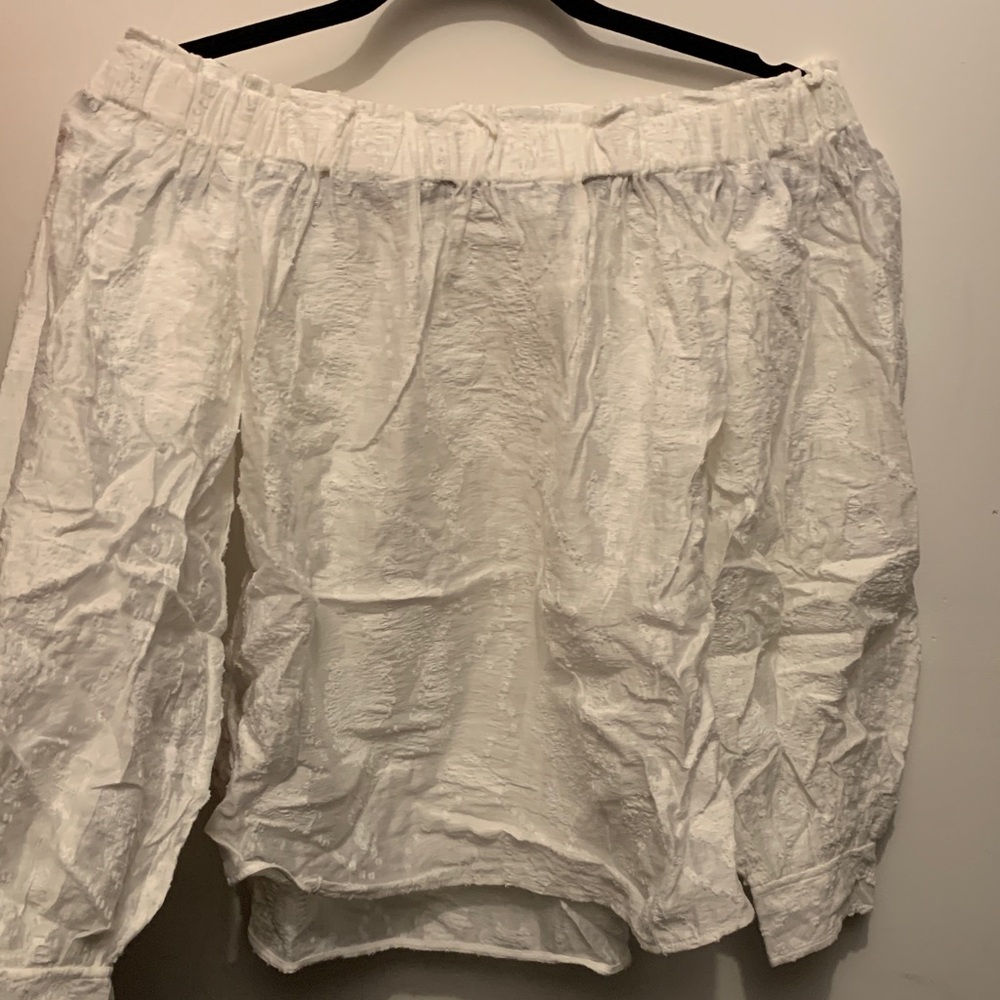 Elizabeth and James off the shoulder top